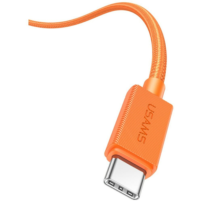 Kabel USAMS SJ774 PD 30W USB-C/Lightning 1.2m pomarańczowy