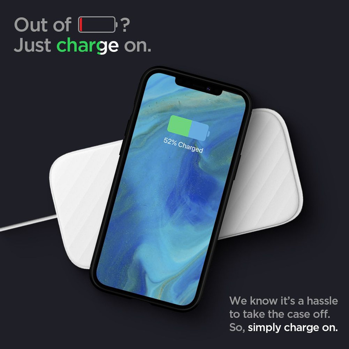 Etui SPIGEN Rugged Armor iPhone 12 12 Pro Matte Black Czarne Case