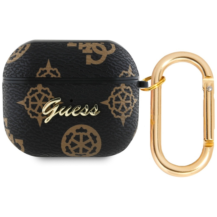 Guess GUA3PG4GPK AirPods 3 cover          czarny/black 4G Hook