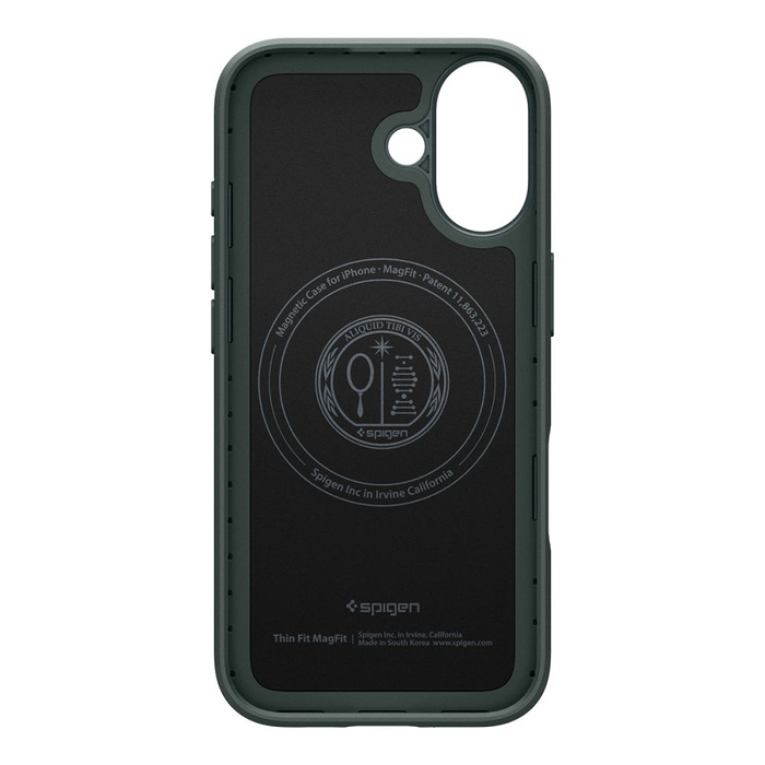 ETUI SPIGEN IPHONE 17 THIN FIT MAG MAGSAFE ABYSS GREEN