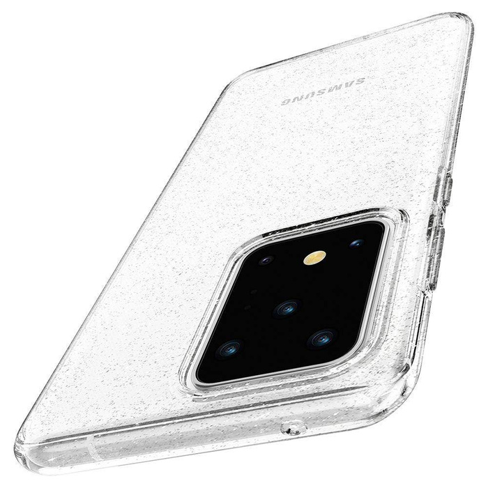 Etui SPIGEN Liquid Crystal Samsung Galaxy S20 Ultra Glitter Przeźroczyste Case