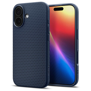 ETUI SPIGEN  IPHONE 17 LIQUID AIR NAVY BLUE