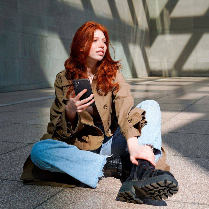 Etui Spigen Liquid Air Galaxy S23 Matte Black Case