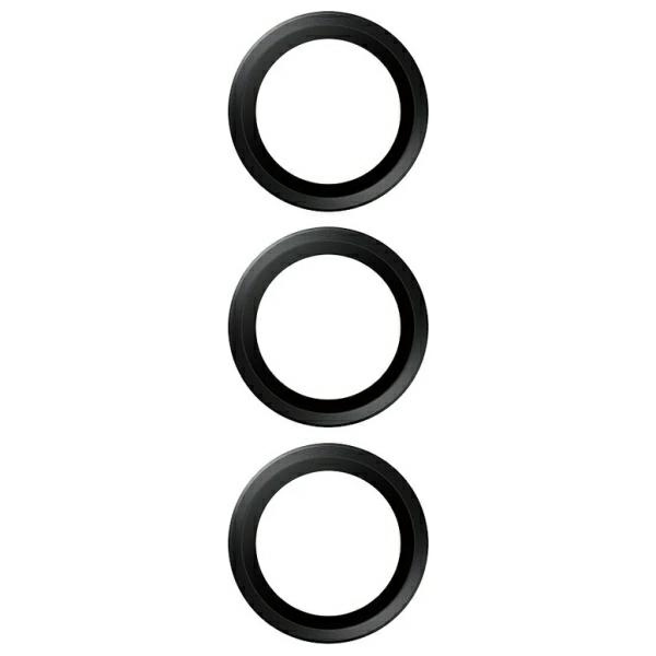 PanzerGlass Hoops Camera Sam S24 FE S721  czarny/black 1464 camera lens protector hoop optic rings