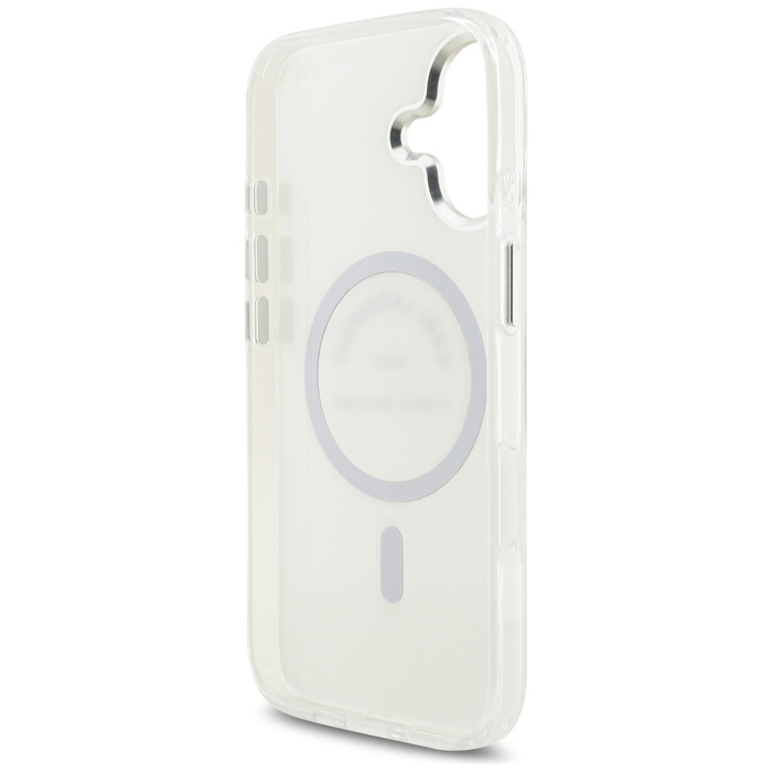 Etui Karl Lagerfeld IML Karl RSG Logo    MagSafe do iPhone 17 przezroczysty