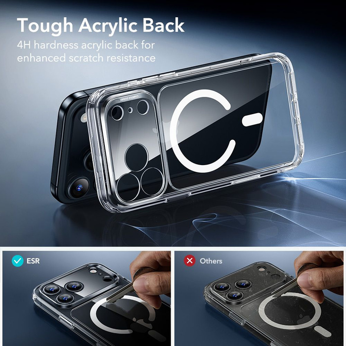ESR CLASSIC HYBRID MAGSAFE & TEMPERED GLASS IPHONE 17 PRO MAX CLEAR