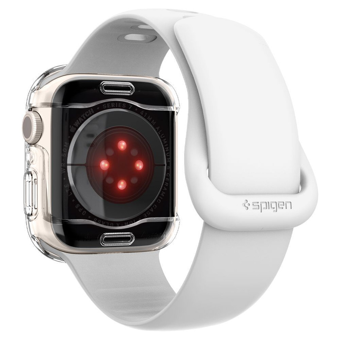 Etui SPIGEN ULTRA HYBRID APPLE WATCH 7 / 8 / 9 (41 MM) CRYSTAL CLEAR