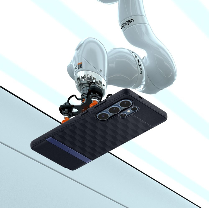 ETUI SPIGEN PARALLAX MAG MAGSAFE SAMSUNG GALAXY S25 ULTRA NAVY VIOLET