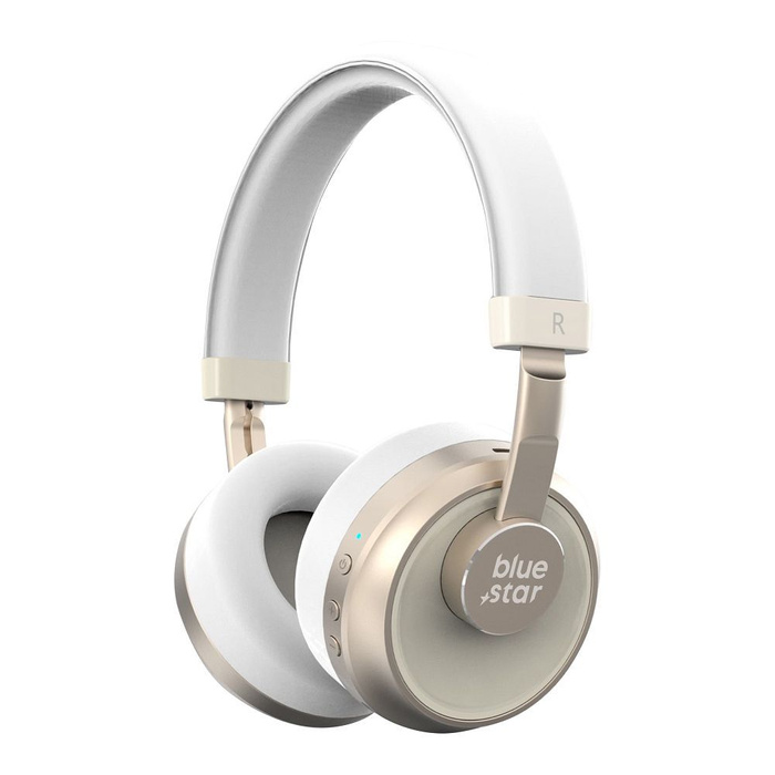 Słuchawki bezprzewodowe nauszne Blue Star BH02 białe 
