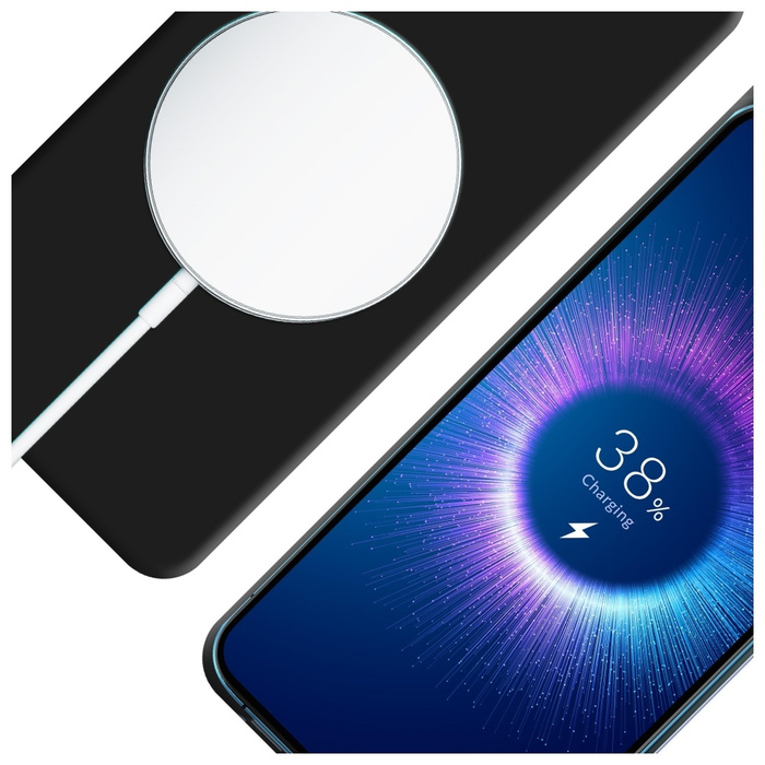 Etui 3MK Hardy MagSilicone do Samsung    Galaxy S25+ czarny