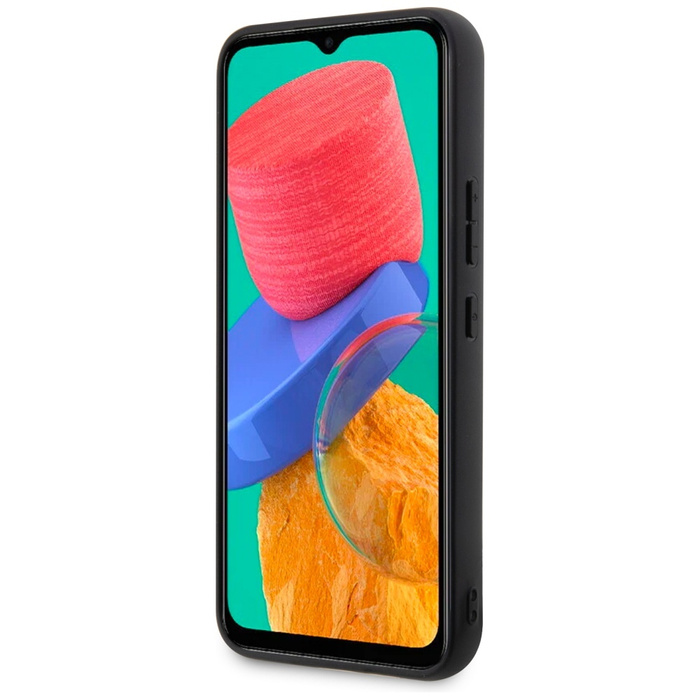 Etui BMW BMHCSA5422PTDK A54 czarny/black Leather Stamp Tricolor