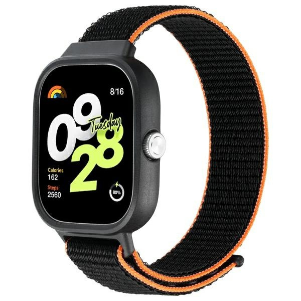 Beline pasek Redmi Watch 4               czarno-pomarańczowy/blak-orange