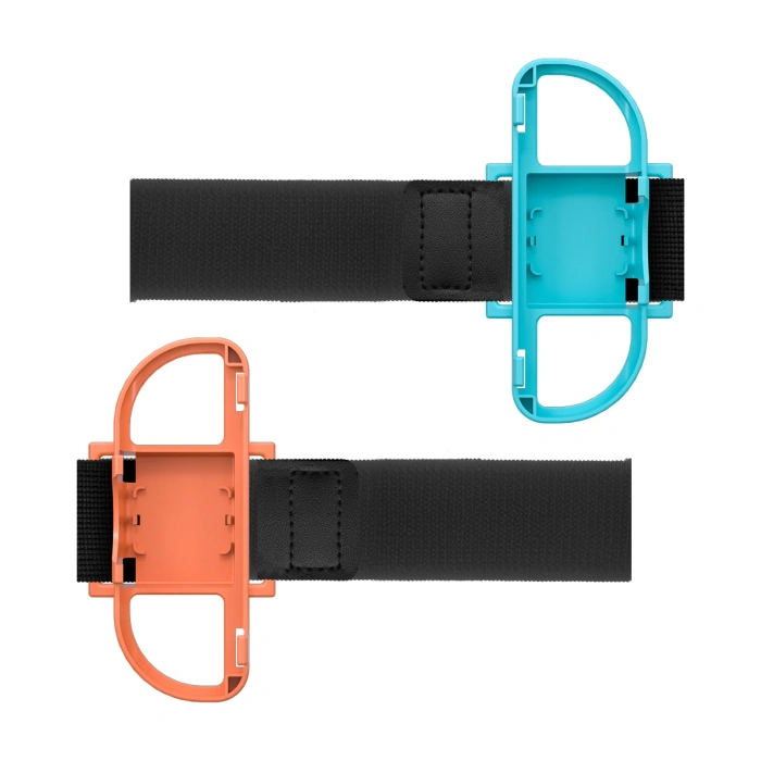 Pakiet akcesoriów rodzinnych 15 w 1 do konsoli Nintendo Switch 2 - zestaw pomarańczowy i niebieski