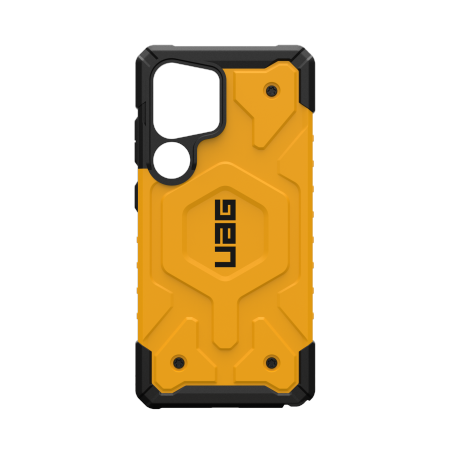 UAG Pathfinder Magnet -  obudowa ochronna do Samsung Galaxy S25 Ultra 5G z wbudowanym modułem magnetycznym (heritage yellow)