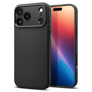 ETUI SPIGEN IPHONE 17 PRO MAX LIQUID AIR MATTE BLACK