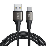 Kabel Joyroom Light-Speed Series SA25-AC6 USB-A / USB-C szybki transfer 100W 1.2m - czarny