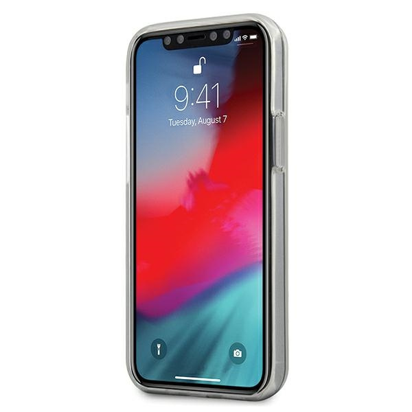 Etui Mercedes Apple iPhone 12 Mini Transparent Line Czarny Case