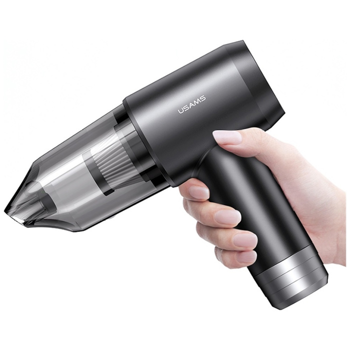 USAMS Odkurzacz samochodowy 6w1 XJ series czarny/black ZB291XCQ01 (US-ZB291)