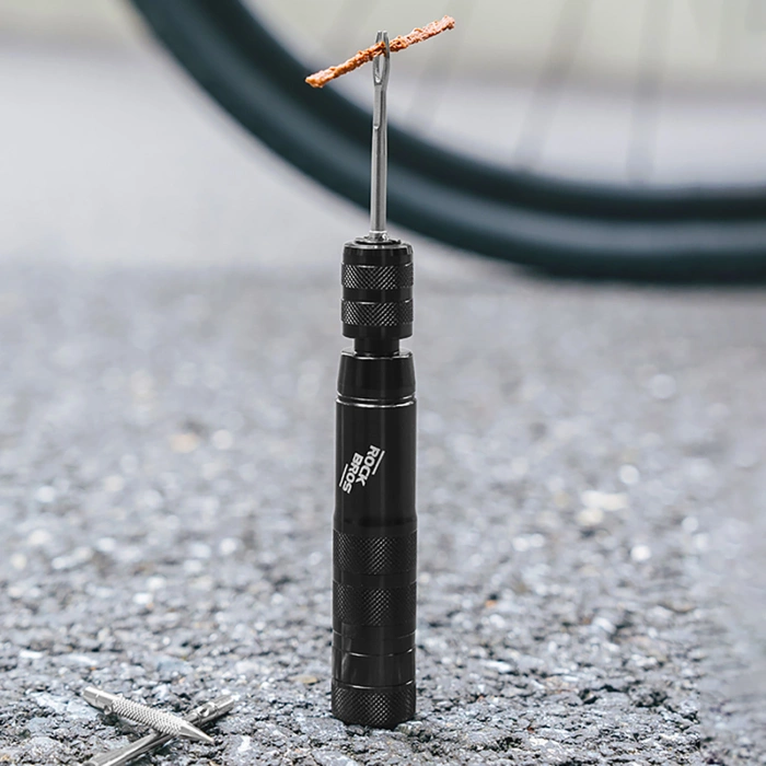 Zestaw naprawczy Rockbros do opon bezdętkowych tubeless - czarny