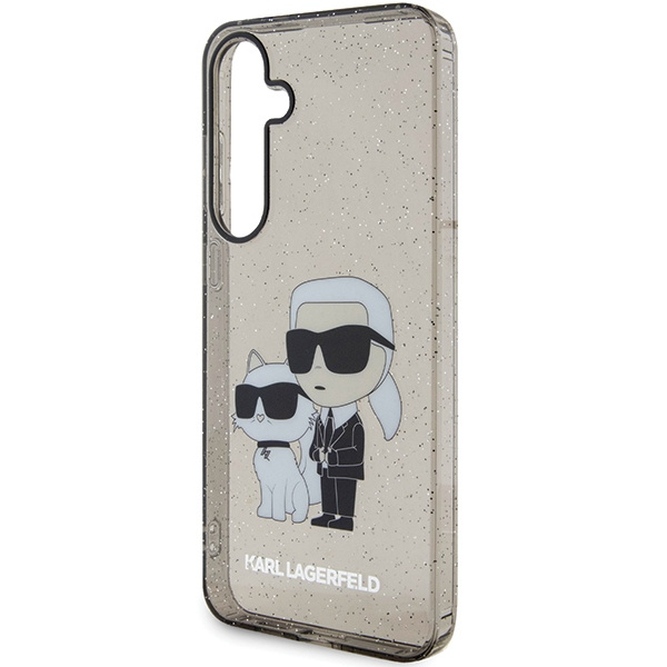 Etui Karl Lagerfeld KLHCS24MHNKCTGK Samsung Galaxy S24 Plus S926 czarny/black hardcase Glitter Karl&Choupette Case