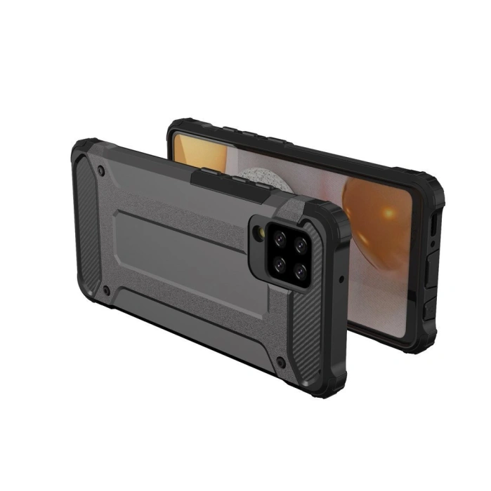 Hybrid Armor pancerne hybrydowe etui pokrowiec Samsung Galaxy A42 5G czarny