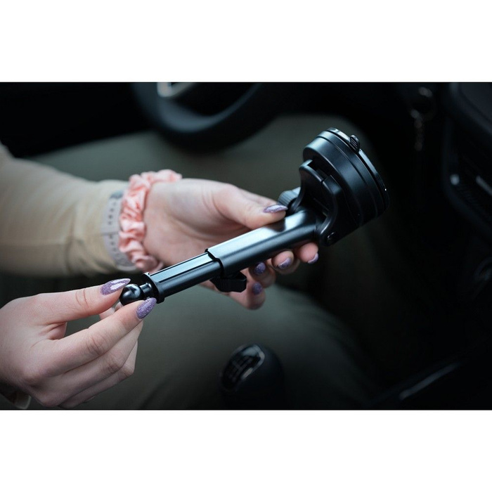 FORCELL F-Grip Excelence uchwyt samochodowy do szyby/deski/kratki magnetyczny czarny