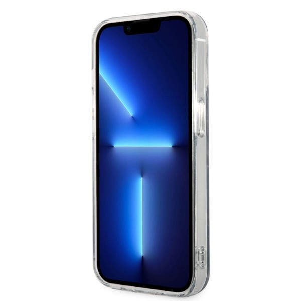 Zestaw Etui Guess Case+ Charger iPhone 14 Pro 6,1" czarny/black hard case Marble MagSafe