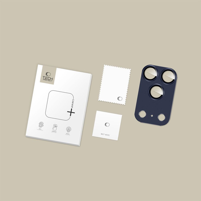 OSŁONA APARATU TECH-PROTECT CAMFULL FIT+ IPHONE 17 PRO MAX DEEP BLUE