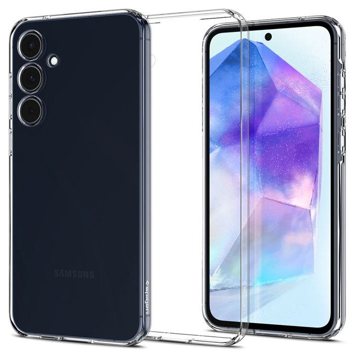 Etui Spigen Liquid Crystal Samsung Galaxy A55 5g Crystal Clear Case