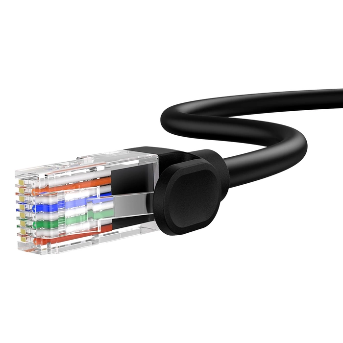 Kabel sieciowy Baseus Ethernet CAT5, 5m (czarny)