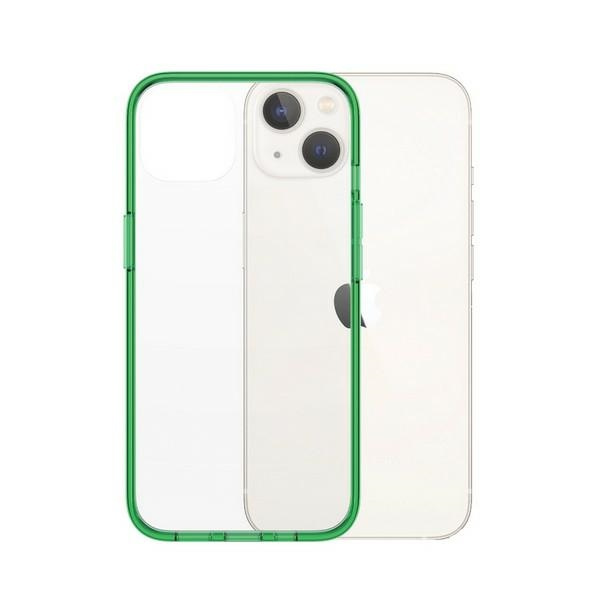 PanzerGlass ClearCase iPhone 13 6.1" Antibacterial Military grade Lime 0334