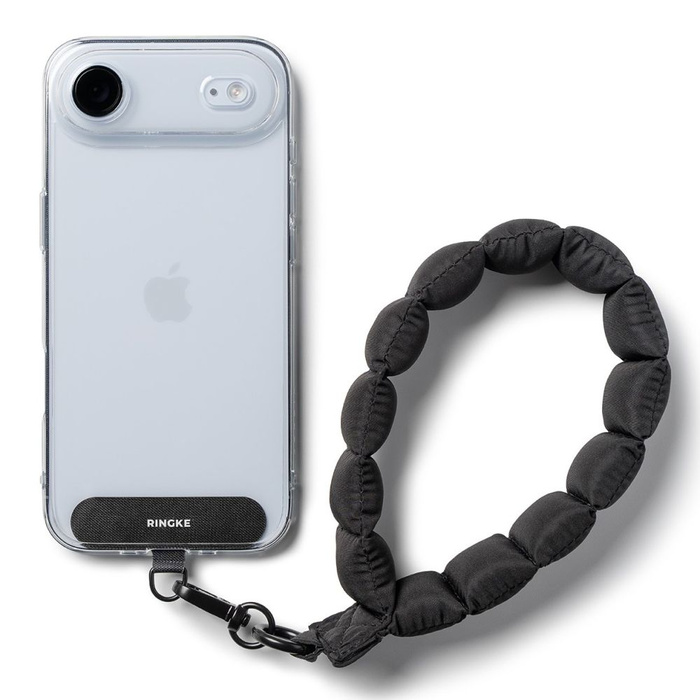 RINGKE HOLDER & PUFFER HAND STRAP CALM BLACK