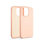 Beline Etui Silicone iPhone 14 Pro 6,1"różowo-złoty/rose gold