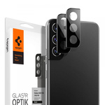 SPIGEN S22 S22+ PLUS BLACK OPTIK.TR CAMERA PROTECTOR 2-PACK SZKŁO NA APARAT