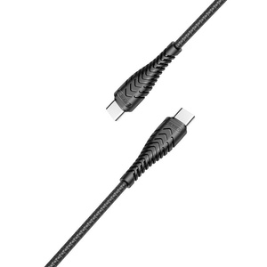 Kabel USB C do USB C VEGER PD 3A 60W 1,2 m V106 czarny