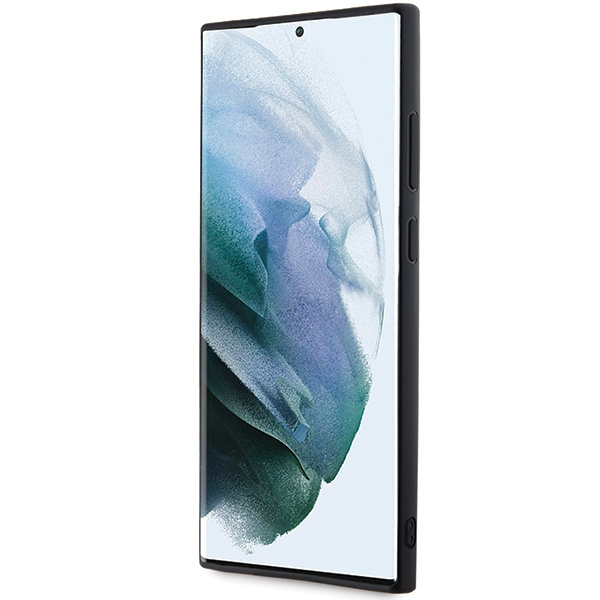 Etui Karl Lagerfeld KLHCS24L3DMBKCK S24 Ultra S928 czarny/black hardcase 3D Rubber Glitter Logo