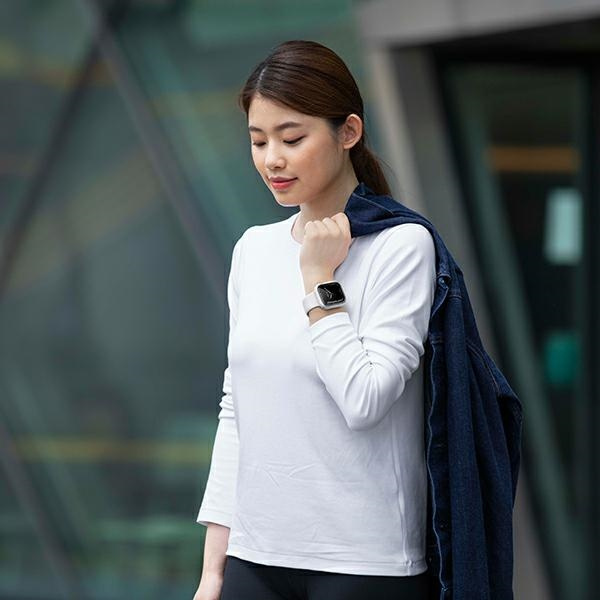 Etui UNIQ Moduo Apple Watch 9 8 7 6 SE 2022 44mm 45 mm Szary