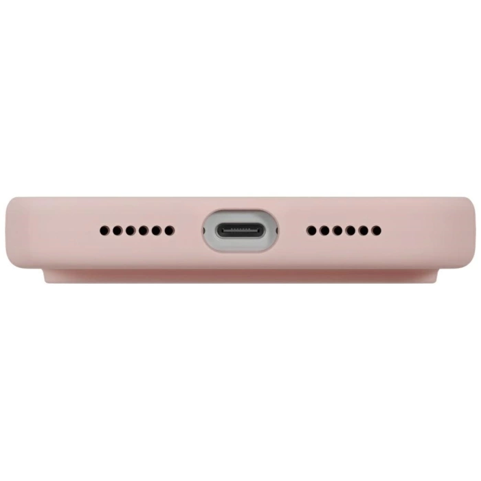 Etui UNIQ Lino do iPhone 17 Pro Max      Magclick Charging różowy