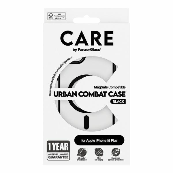 CARE by PanzerGlass Urban Combat Case iPhone 15 Plus 6,7" MagSafe czarny/black 1427