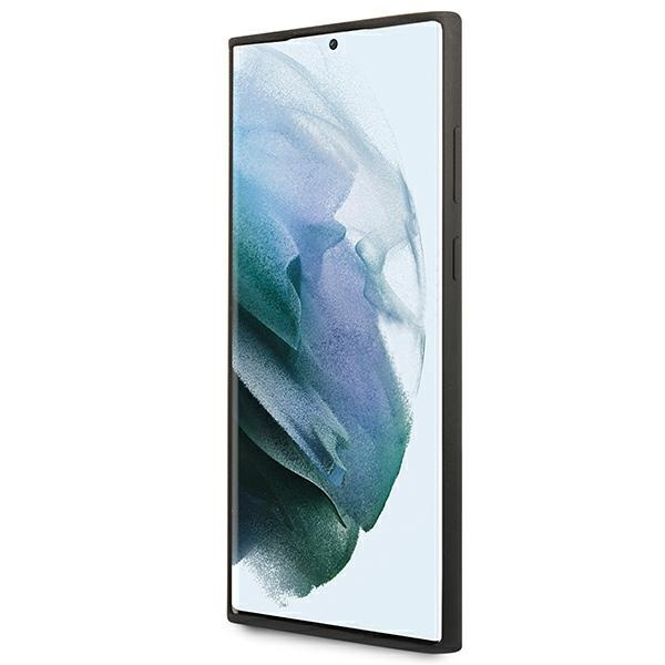 Etui FERRARI Samsung Galaxy S22 Ultra On Track Silicone Czarny Hardcase