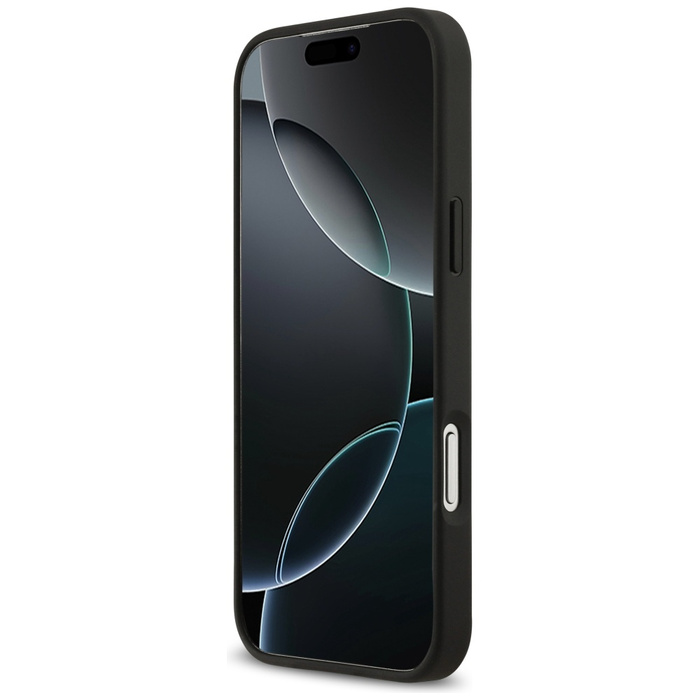 Etui BMW M Kevlar Lines & Logo MagSafe   do iPhone 17 Pro Max czarny