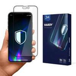 3MK Hardy iPhone 14 Pro Max 6,7" utwardzone chemicznie szkło czarny/black