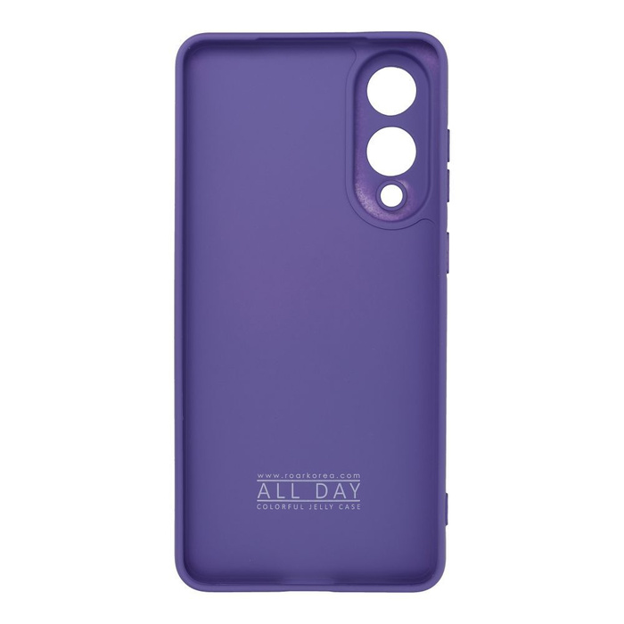 ROAR futerał ALL DAY COLORFUL JELLY do SAMSUNG S25 Edge Fioletowy