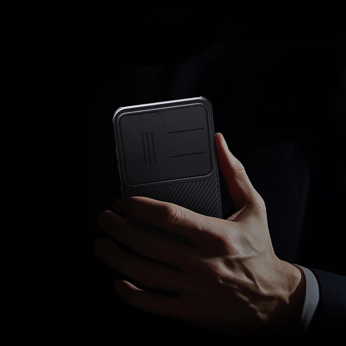 Etui NILLKIN CAMSHIELD PRO SAMSUNG S25 BLACK / CZARNY