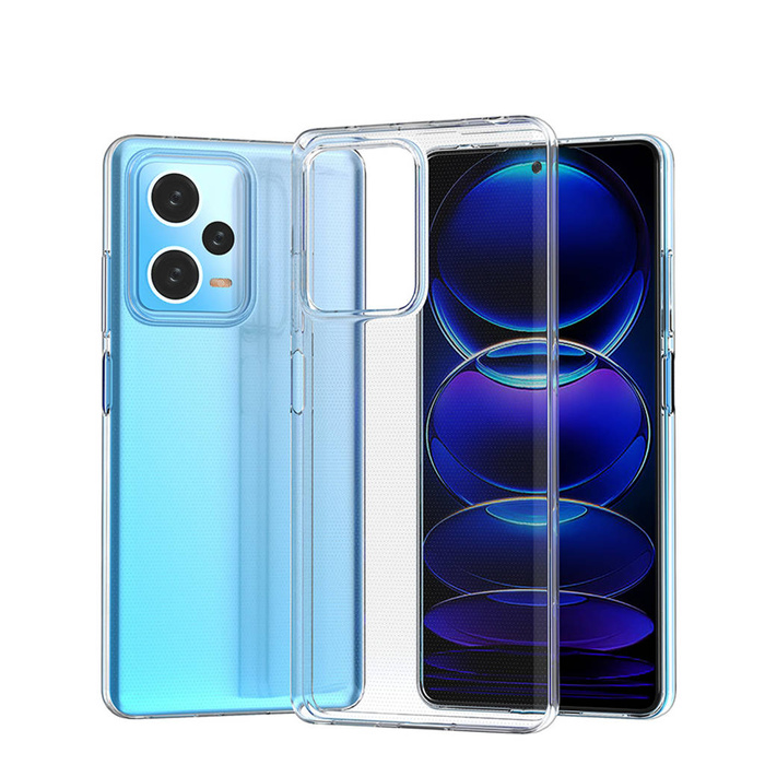 Etui Ultra Clear 0.5mm etui do Xiaomi Redmi Note 12 Pro+ cienki pokrowiec przezroczyste Case