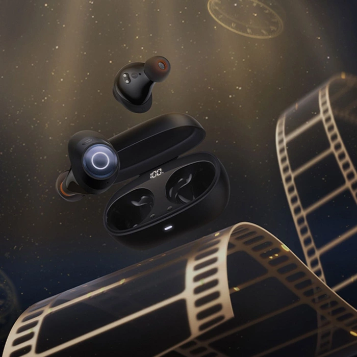Słuchawki bezprzewodowe BASEUS bluetooth TWS ANC IPX6 MA20 Pro czarne