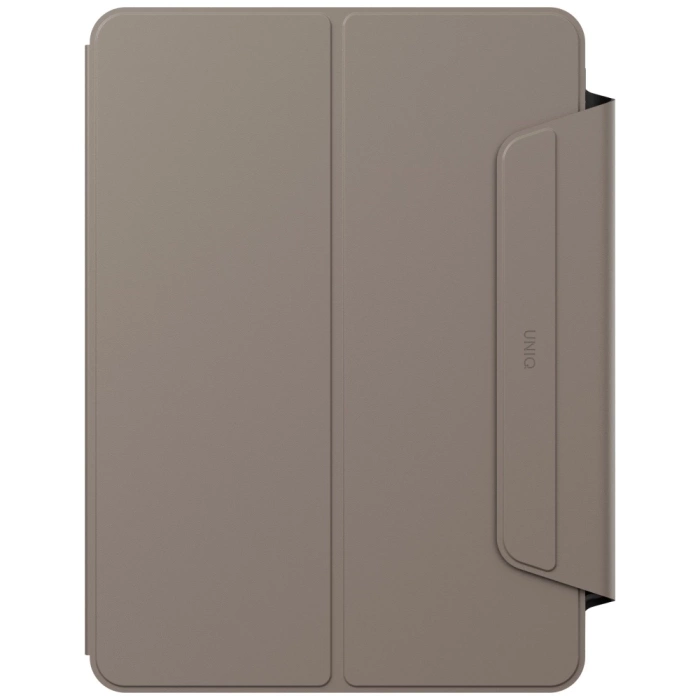 Etui UNIQ Rovus Snapmount Magnetic 360   Rotating Detachable do iPad Air 13" M2/M3 (2024/2025) szary