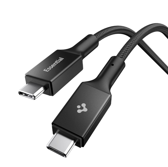 KABEL USB-C SPIGEN EB10015CC ESSENTIAL 100W 150CM CZARNY