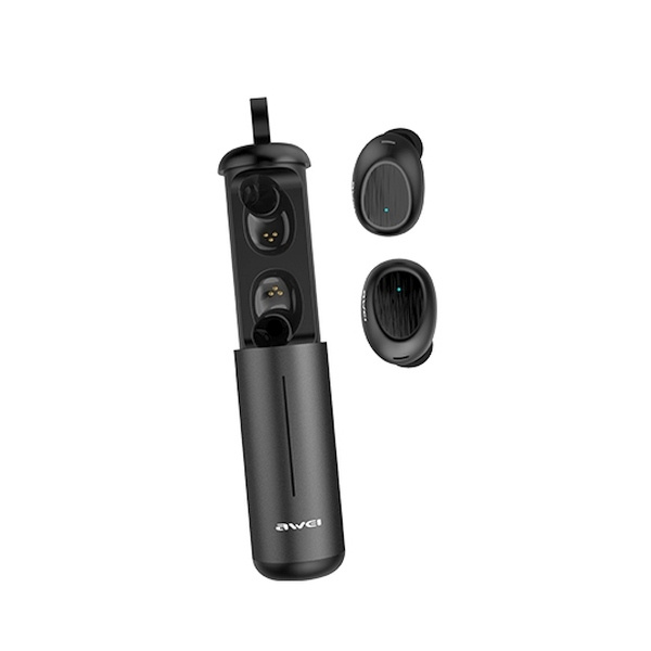 Słuchawki AWEI Bluetooth 5.0 T55 TWS Stacja Dokująca Czarny