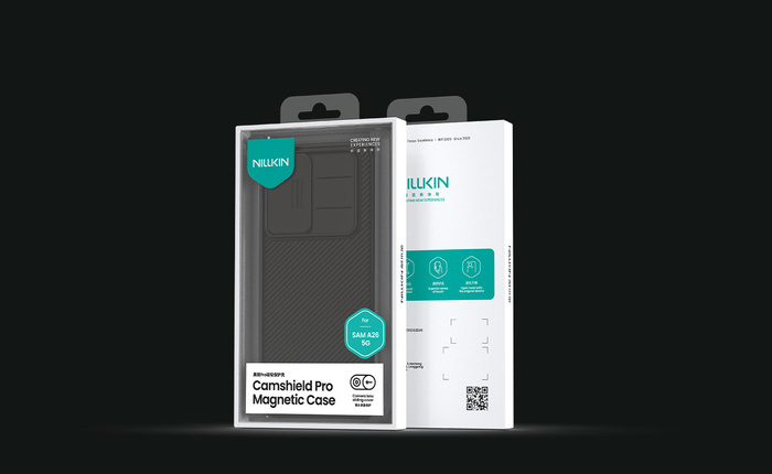 Nillkin CamShield PRO Magnetic Hard Case for Samsung Galaxy A26 5G Black